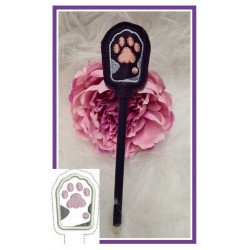 Stickdatei - ITH Stifteaufsatz Pfote